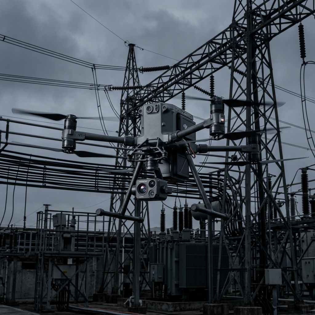 DJI Matrice 4T industrial inspection drone